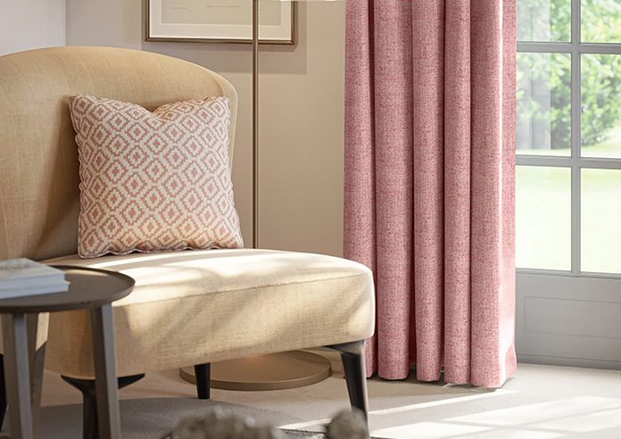Mirdif, Raspberry - Made to Measure Curtains - Image 5